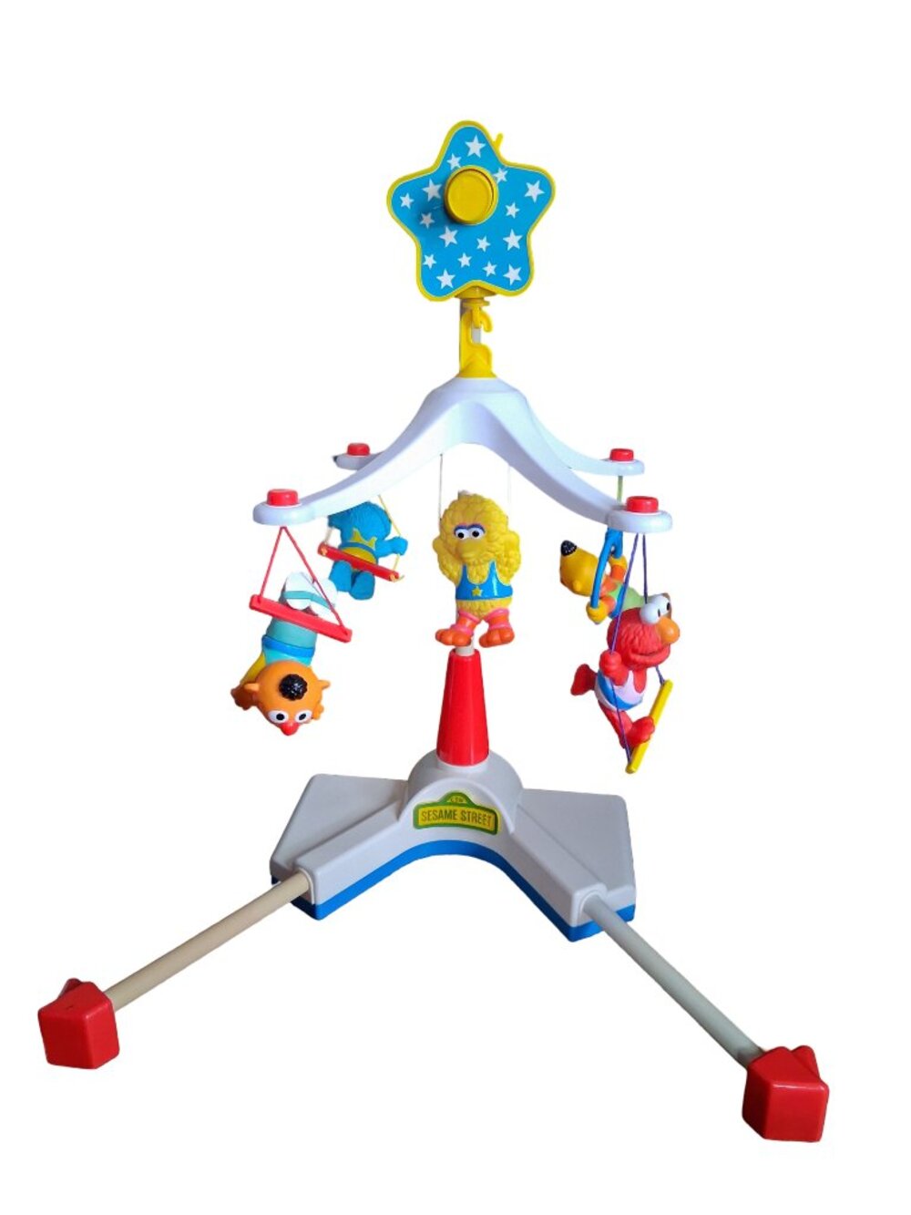 Vintage 1990 Sesame Street Musical Floor Mobile Illco